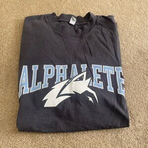 Alphalete Wolf Head Tee - Dolphin Blue
Unisex, size large